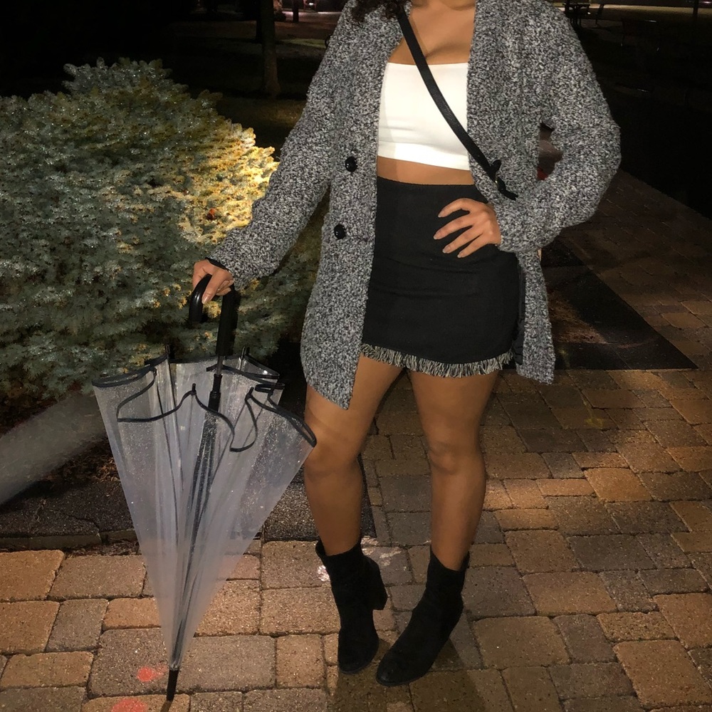 Stretch Tweed style Skirt
